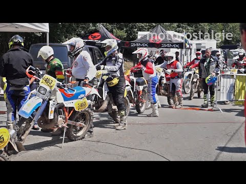 Die letzten Kilometer und Ankunft im Ziel vor dem ehemaligen Motorradwerk Zschopau 2023