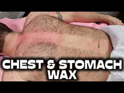 Step By Step Men's Chest Stomach & Wax with Hard Wax