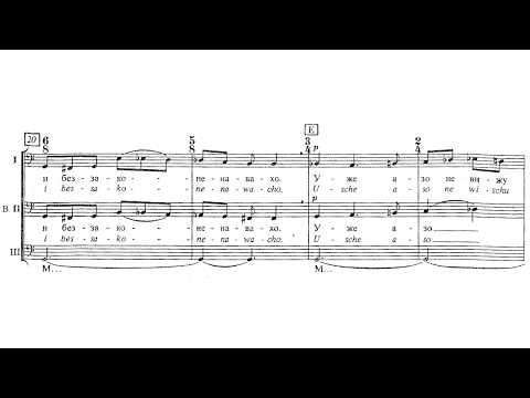 Alfred Schnittke - Psalms of Repentance - I (Score)