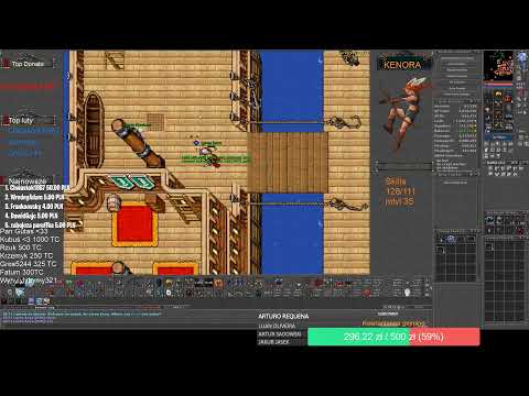 Tibia Kenora. 600+ RP Dobre słowo.