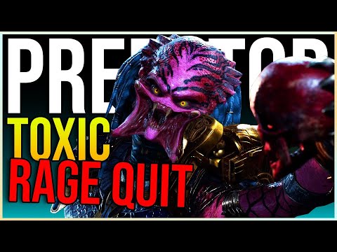 AGGRESSIVE CLEOPATRA PREDATOR *TOXIC BUILD* vs PLAYERS that I make RAGE QUIT! Predator Movie 2022