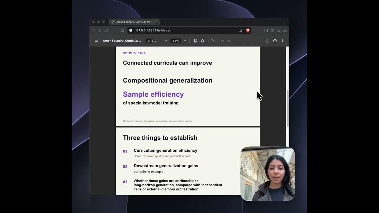Argon Foundry project preview