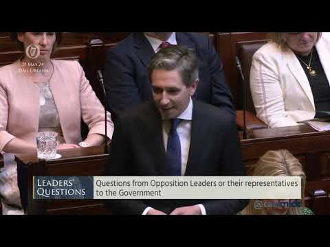 Leaders' Questions (full) - May 21st, 2024 #LQs #Dáil