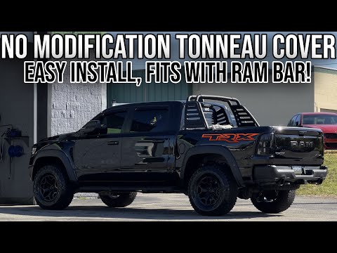 Secure Your TRX with the BEST Tonneau Cover | Works With The Ram Bar! RETRAX!