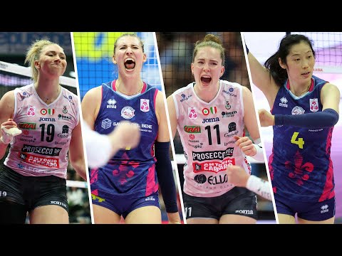 ALL "MEGA RALLY" of Game-1 Final Scudetto Conegliano - Scandicci | Lega Volley Femminile 2023/24