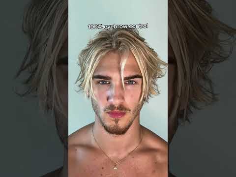 Positive eyebrow tilt #looksmaxxing