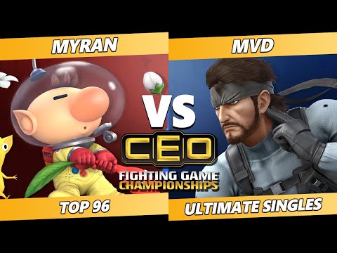CEO 2021 - Myran (Olimar) Vs. MVD (Snake) SSBU Ultimate Tournament