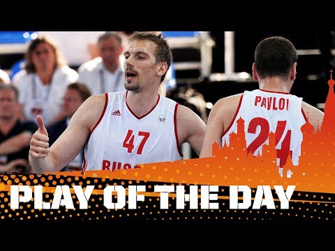 PLAY OF THE DAY - Nesterov's poster dunk FIBA #3x3WC