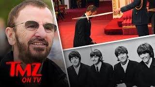 Call Him SIR Ringo Starr! | TMZ TV