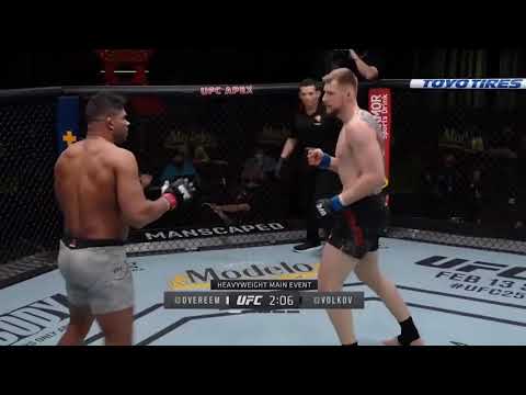 Alistair Overeem vs  Alexander Volkov   FullFight Highlights. 06.02.2021