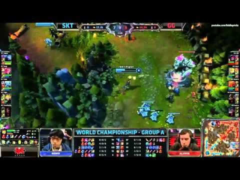 SK Telecom T1  vs GG.eu Group A (World Championship Group Stages Day 3)