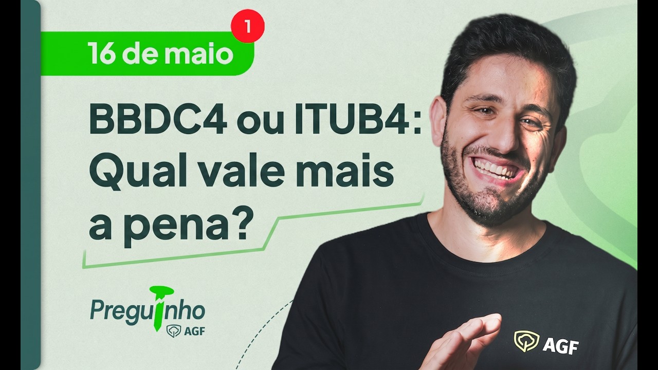 BRADESCO, ITAÚ E O ERRO DE INVESTIR EM UMA SÓ AÇÃO | PREGUINHO AGF