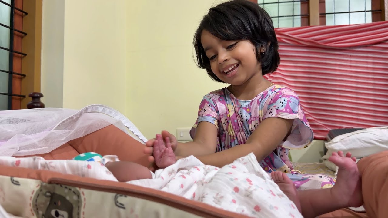 NYLA BABY அழுகைல AYRA பயந்துட்டா..😀