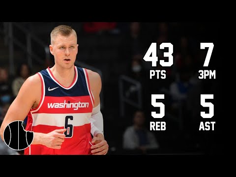 Kristaps Porzingis Highlights | Wizards vs. Hawks | 8th Mar 2023