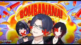 【BOMBANANA!】見猿・聞か猿・言わ猿で協力爆弾解除 with 狂蘭メロコ & 如月れん【タコス屋店番組】