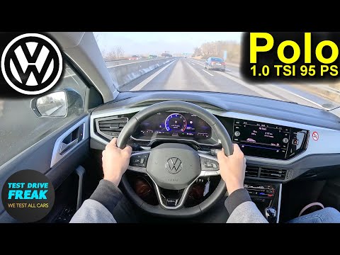 2025 VW Polo 1.0 TSI (95 PS) TOPSPEED POV 🚗 Autobahn Drive | Manual Gearbox | Realistic High Speed