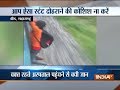 Boy falls off moving train while performing deadly stunt in Maharashtra