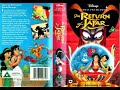Disney S The Return Of Jafar VHS Opening And Ending Promos UK VHS 1995