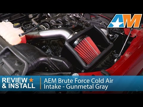2015-2016 F-150 AEM Brute Force Cold Air Intake - Gunmetal Gray (5.0L) Review & Install