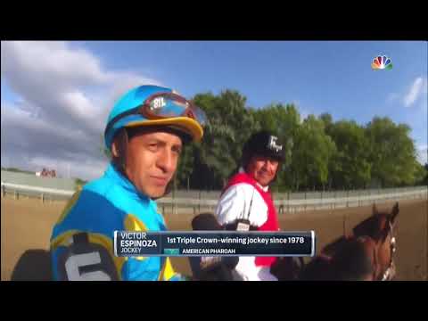 American Pharoah Wins the Triple Crown - 2015
