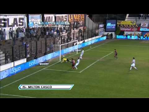 Gol de Casco. All Boys 2 - Newell's 1. Fecha 16. Torneo Final 2013. Fútbol Para Todos