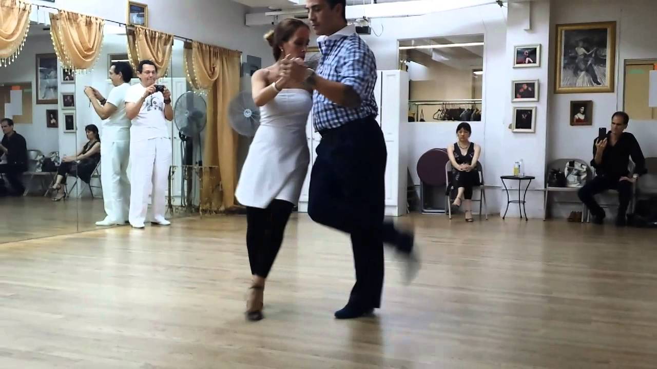 Argentine tango workshop:Vals - Leandro Oliver & Laila Rezk - Alma Dolorida & El Puntazo