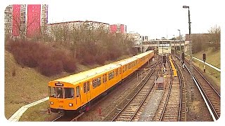 preview picture of video 'Berliner U-Bahn U5 Berlin Kaulsdorf Nord März 2015'