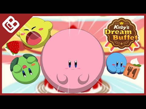 Kirby All You Can Eat | Kirby's Dream Buffet Animation