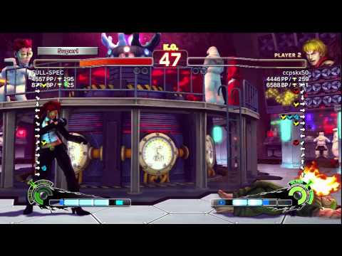 FULL-SPEC [C. Viper] vs. ccpskx50 [Ken] | SSF4 Arcade Edition