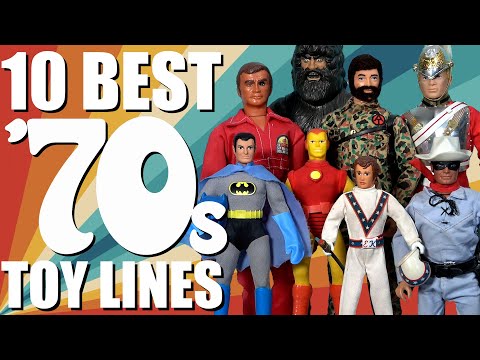 Top 10 Best 70s Action Figure Toy Lines!