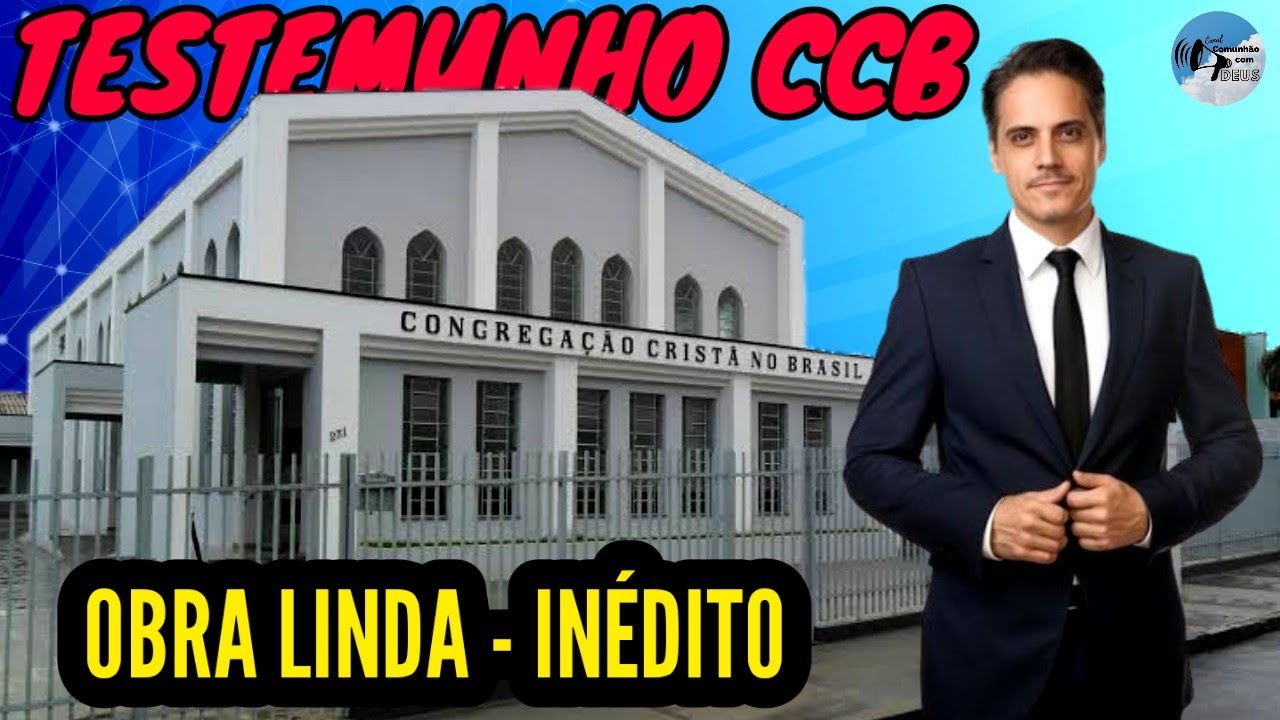 Testemunho CCB- Testemunho muito lindo sobre o Dom da revelação | Obra tremenda e poderosa 🔥