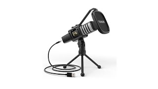 Video thumbnail for Review: USB Microphone, TONOR Cardioid Condenser Computer PC Mic with Tripod Stand, Pop Filter by The Breakdown With Luke