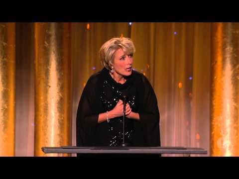 , title : 'Emma Thompson honors Angela Lansbury at the 2013 Governors Awards'