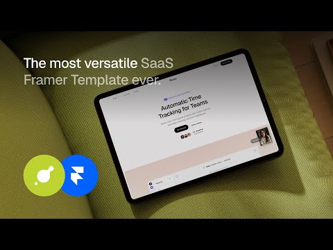 Pluma: The Ultimate Modular Framer Template for SaaS & Startups