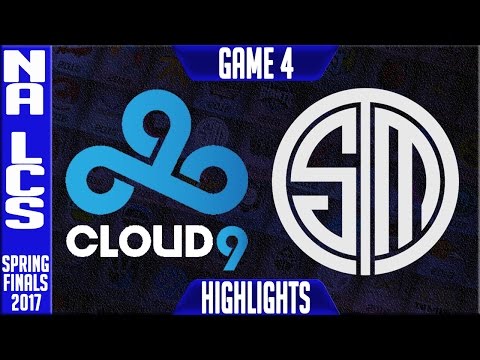 Cloud 9  vs TSM Highlights Game 4 - 2017 NA LCS Spring Finals - C9 vs TSM G4
