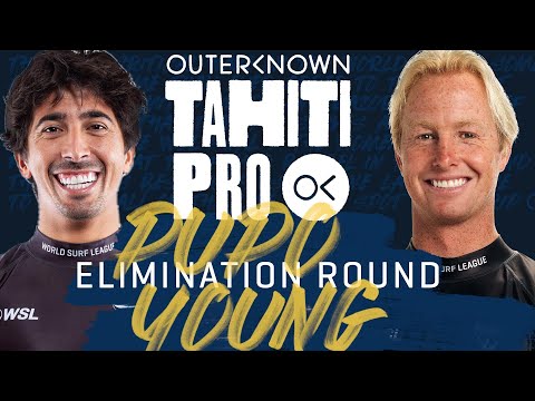 Miguel Pupo vs Nat Young | Outerknown Tahiti Pro - Elimination Round Heat Replay