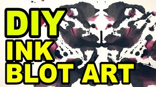 Man Vs Art: These Paintings Will Drive You Crazy - DIY Rorschach Test