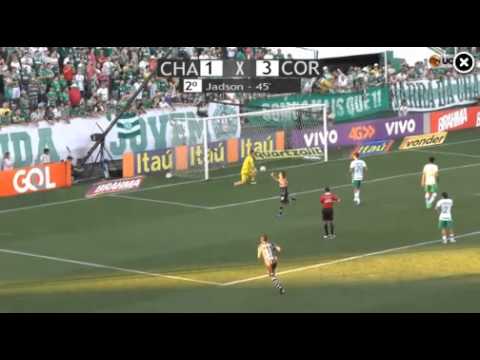 Gol de Jadson, Chapecoense 1x3 Corinthians 30/08/2015, Brasileiro Série A 2015