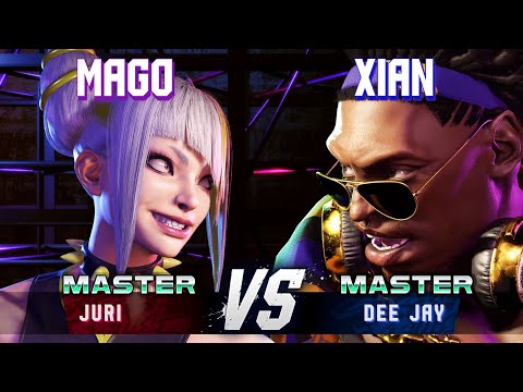 SF6 ▰ MAGO (Juri) vs XIAN (Dee Jay) ▰ High Level Gameplay