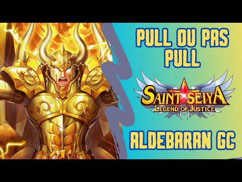 Saint Seiya Legend of justice: Pull ou pas Pull Aldebaran God Cloth, défenseur lumière