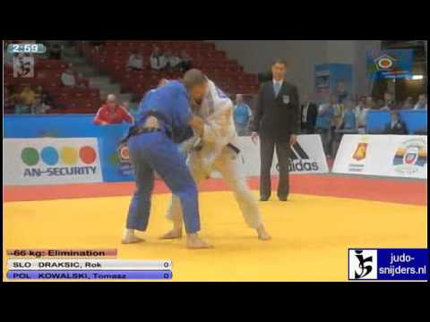 Rok Draksic (SLO) - Tomasz Kowalski (POL) [-66kg]