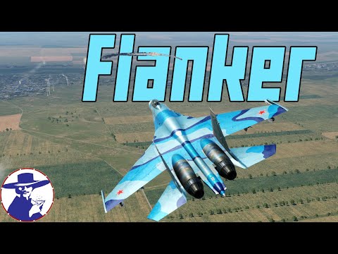 Solo Su-27 Patrol on DCS Multiplayer | DCS Conquest Server | Fox-1 & Fox-2 Gameplay Breakdown |