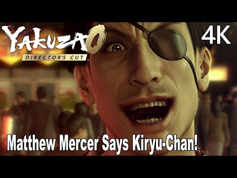 Majima (Matthew Mercer) Says Kiryu-Chan! English Dub Yakuza 0 Director's Cut