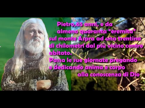Pietro L' eremita, la mia telefonata fatta a lui a Pasqua 2023.