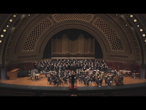 UMich Symphony Band - Susan Botti - Vespers (walking in beauty) (2022) world premiere