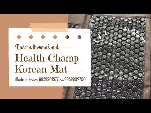 NUEERA HEALTH CHAMP THERMAL MAT WITH 2 ETS AND TENS PATCH