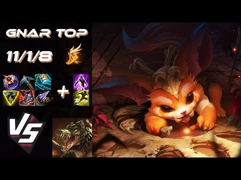 TOP Gnar vs Renekton - EU Grandmaster Patch 25.18