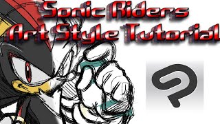 MVPando Art Tutorial: Sonic Riders Art Style Tutorial