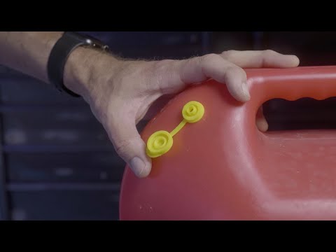 How to Install a Replacement Vent on Your Gas Can