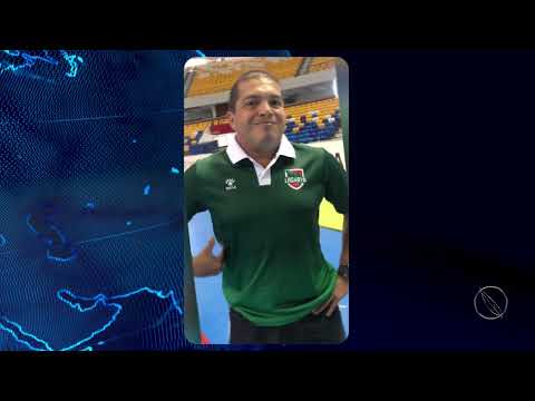 SAÍDA DO ROGÉRIO ALVES DO LAGARTO FUTSAL.